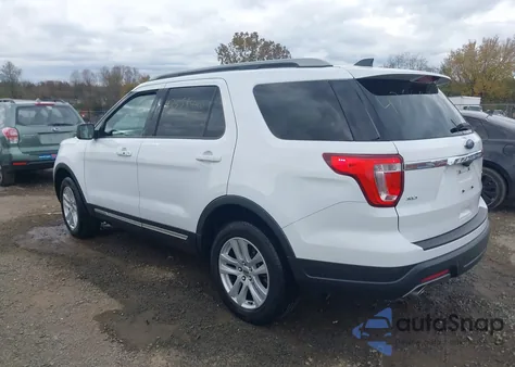 2018 Ford Explorer Xlt z USA, uszkodzony, nr VIN 1FM5K8D85JGC77200